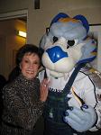 With mascot Gnash at the Grand Ole Opry's 